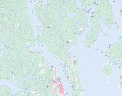 Natural Resources Canada Quadra Island (092K03 Toporama) digital map