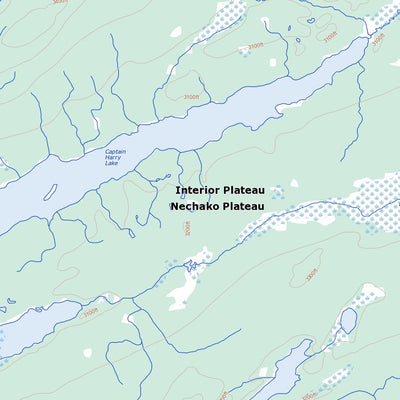 Natural Resources Canada Qualcho Lake, BC (093F04 Toporama) digital map