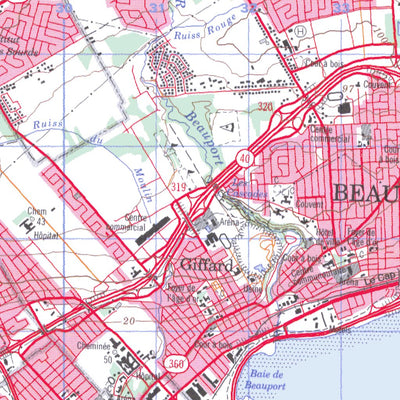 Natural Resources Canada Québec, QC (021L14 CanMatrix) digital map