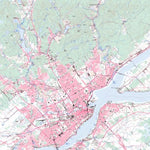 Natural Resources Canada Québec, QC (021L14 Toporama) digital map