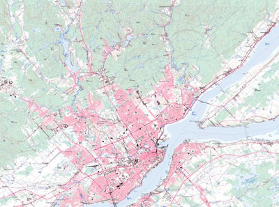 Natural Resources Canada Québec, QC (021L14 Toporama) digital map