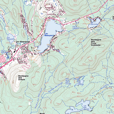 Natural Resources Canada Québec, QC (021L14 Toporama) digital map