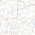Natural Resources Canada Queenstown, AB (082I10 Toporama) digital map