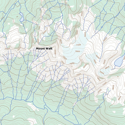 Natural Resources Canada Quesnel Lake, BC (093A10 Toporama) digital map