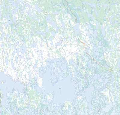 Natural Resources Canada Quinn Lake, MB (064I11 Toporama) digital map