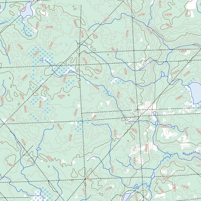 Natural Resources Canada Quitting Lake, AB (084B09 Toporama) digital map