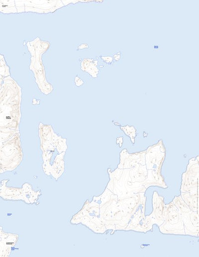 Natural Resources Canada Qukiavik Island, NU (016M05 Toporama) digital map
