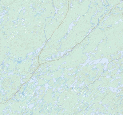 Natural Resources Canada Rabinovitch Lake, SK (074H13 Toporama) digital map
