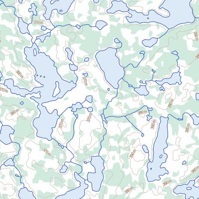 Natural Resources Canada Radford Lake, NT (075P05 Toporama) digital map