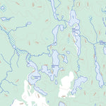 Natural Resources Canada Radisson Lake, ON (042A02 Toporama) digital map