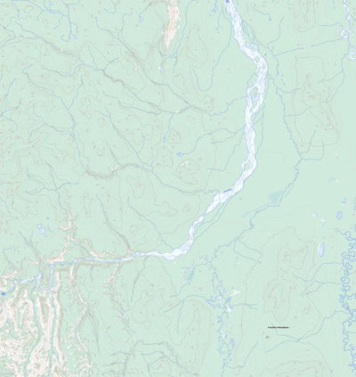 Natural Resources Canada Ram River, NT (095G13 Toporama) digital map