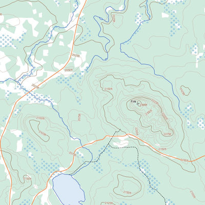 Natural Resources Canada Randall Lake, SK (073J09 Toporama) digital map
