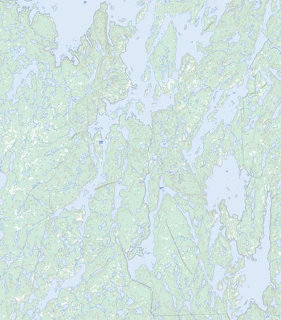 Natural Resources Canada Ranji Lake, NT (086B03 Toporama) digital map