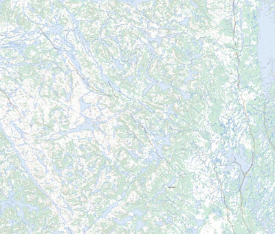Natural Resources Canada Rannie Lake, NL (023G10 Toporama) digital map