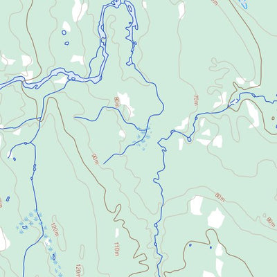 Natural Resources Canada Rapide Sarvakutaaq, QC (024G13 Toporama) digital map