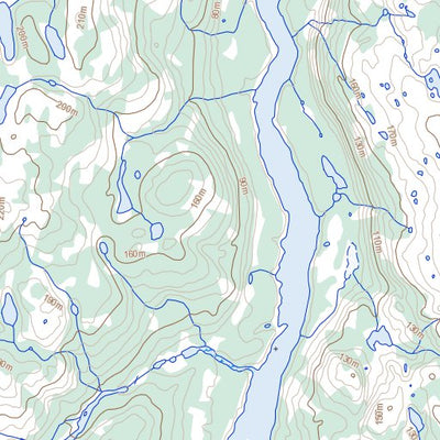 Natural Resources Canada Rapide Sarvaq, QC (034P07 Toporama) digital map