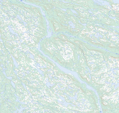 Natural Resources Canada Rapides Sarvakallak, QC (024I04 Toporama) digital map