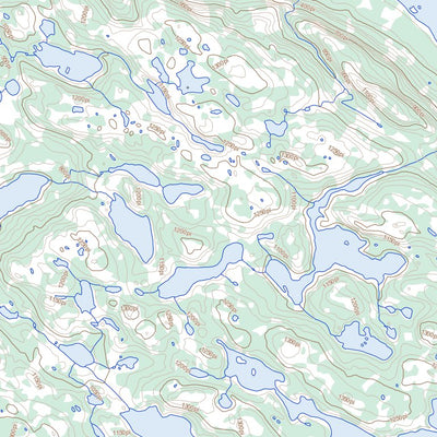 Natural Resources Canada Rapides Sarvakallak, QC (024I04 Toporama) digital map