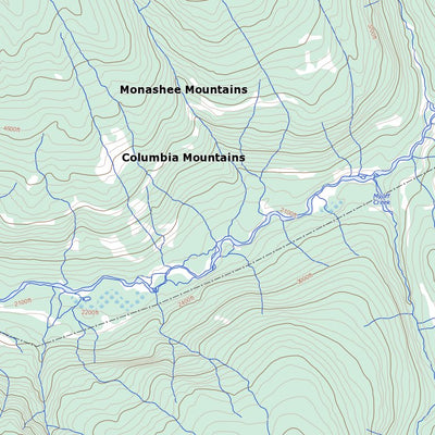 Natural Resources Canada Ratchford Creek (082M07 Toporama) digital map