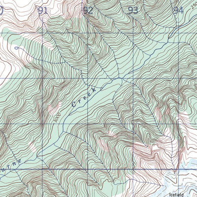 Natural Resources Canada Ratchford Creek, BC (082M07 CanMatrix) digital map
