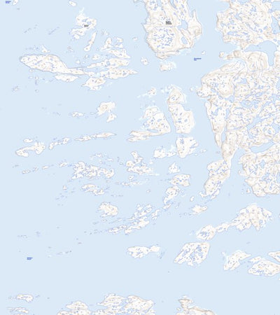 Natural Resources Canada Rawson Island (035P15 Toporama) digital map