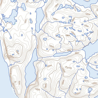 Natural Resources Canada Rawson Island (035P15 Toporama) digital map