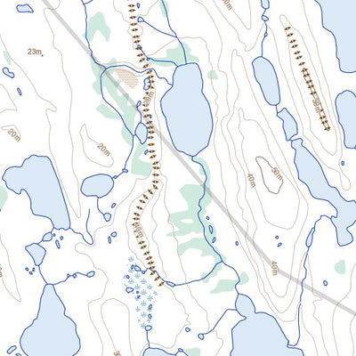 Natural Resources Canada Red Bay, NU (066P14 Toporama) digital map