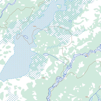 Natural Resources Canada Red Cross Lake, MB (053N02 Toporama) digital map