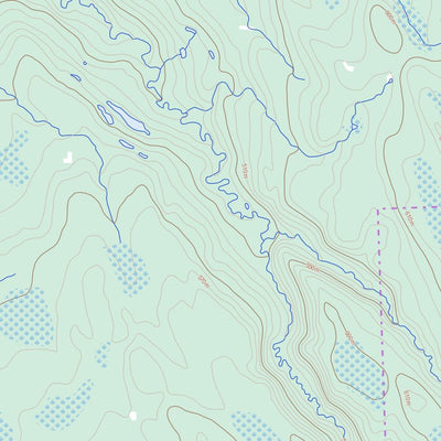 Natural Resources Canada Red Earth, SK (063E07 Toporama) digital map