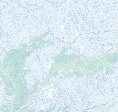 Natural Resources Canada Red Head Rapids, MB (054L02 Toporama) digital map