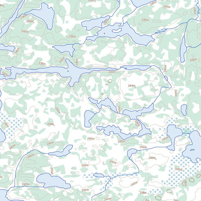 Natural Resources Canada Red Sucker Lake, MB (053K04 Toporama) digital map