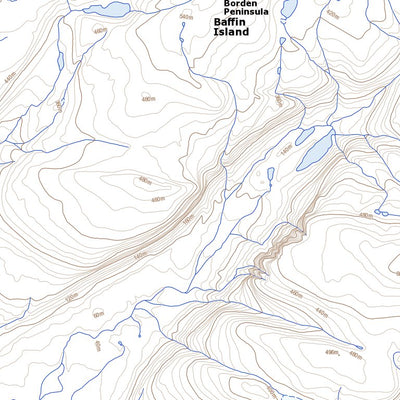 Natural Resources Canada Red Valley (048B07 Toporama) digital map