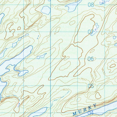 Natural Resources Canada Redcliff Island, NT (075L06 CanMatrix) digital map