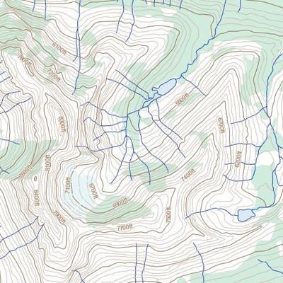 Natural Resources Canada Redfern Lake, BC (094G05 Toporama) digital map