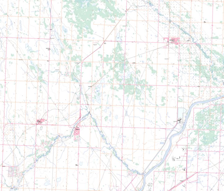 Redwater, AB (083H14 Toporama) Map by Natural Resources Canada | Avenza ...
