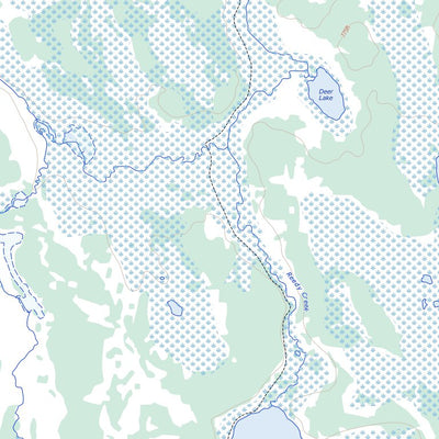 Natural Resources Canada Reedy Lake, MB (063B07 Toporama) digital map