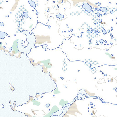 Natural Resources Canada Reef Bay, NU (034N12 Toporama) digital map