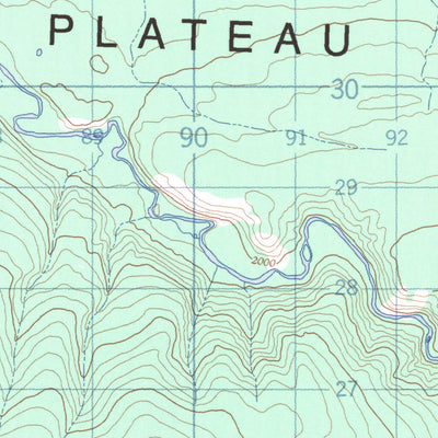 Natural Resources Canada Reid Lakes, YT (115P06 CanMatrix) digital map