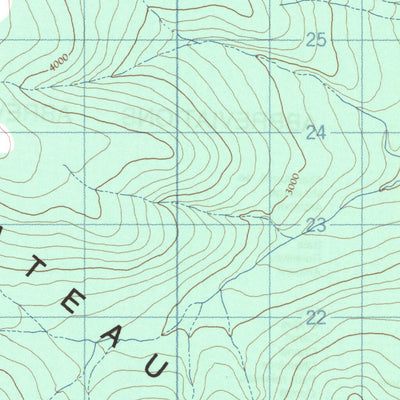 Natural Resources Canada Reid Lakes, YT (115P06 CanMatrix) digital map