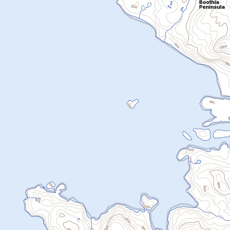 Reid Point, NU (057G05 Toporama) Map by Natural Resources Canada ...