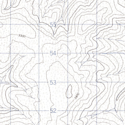 Natural Resources Canada Reindeer Mountain, YT (115O11 CanMatrix) digital map