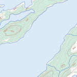 Natural Resources Canada Reliance, NT (075K11 Toporama) digital map