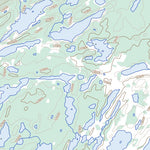 Natural Resources Canada Reliance, NT (075K11 Toporama) digital map
