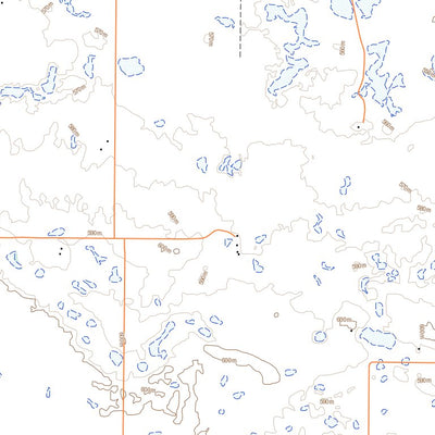 Natural Resources Canada Renown, SK (072P12 Toporama) digital map