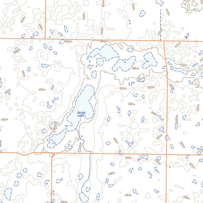 Natural Resources Canada Renown, SK (072P12 Toporama) digital map