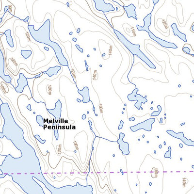 Natural Resources Canada Repulse Bay, NU (046L09 Toporama) digital map