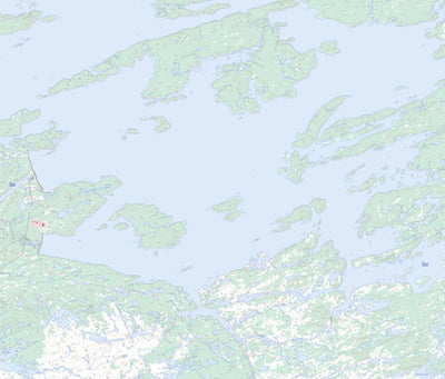 Natural Resources Canada Réservoir La Grande 4, QC (033H14 Toporama) digital map