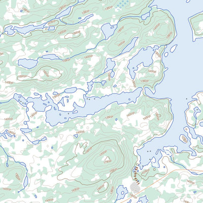 Natural Resources Canada Réservoir La Grande 4, QC (033H14 Toporama) digital map