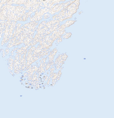 Natural Resources Canada Resolution Harbour (025H07 Toporama) digital map