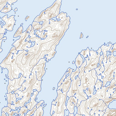 Natural Resources Canada Resolution Harbour (025H07 Toporama) digital map